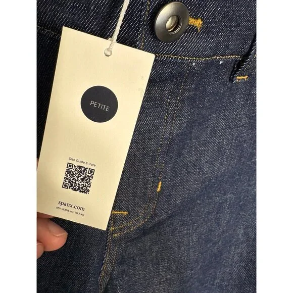 SPANX Navy Wide Leg Pants - Picture 10 of 14